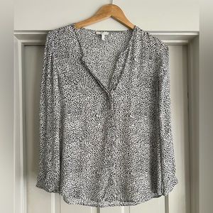 Joie silk blouse size small